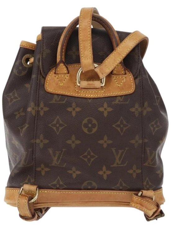 LOUIS VUITTON Monogram Montsouris PM Backpack M51137 LV Auth 163785 main image 13